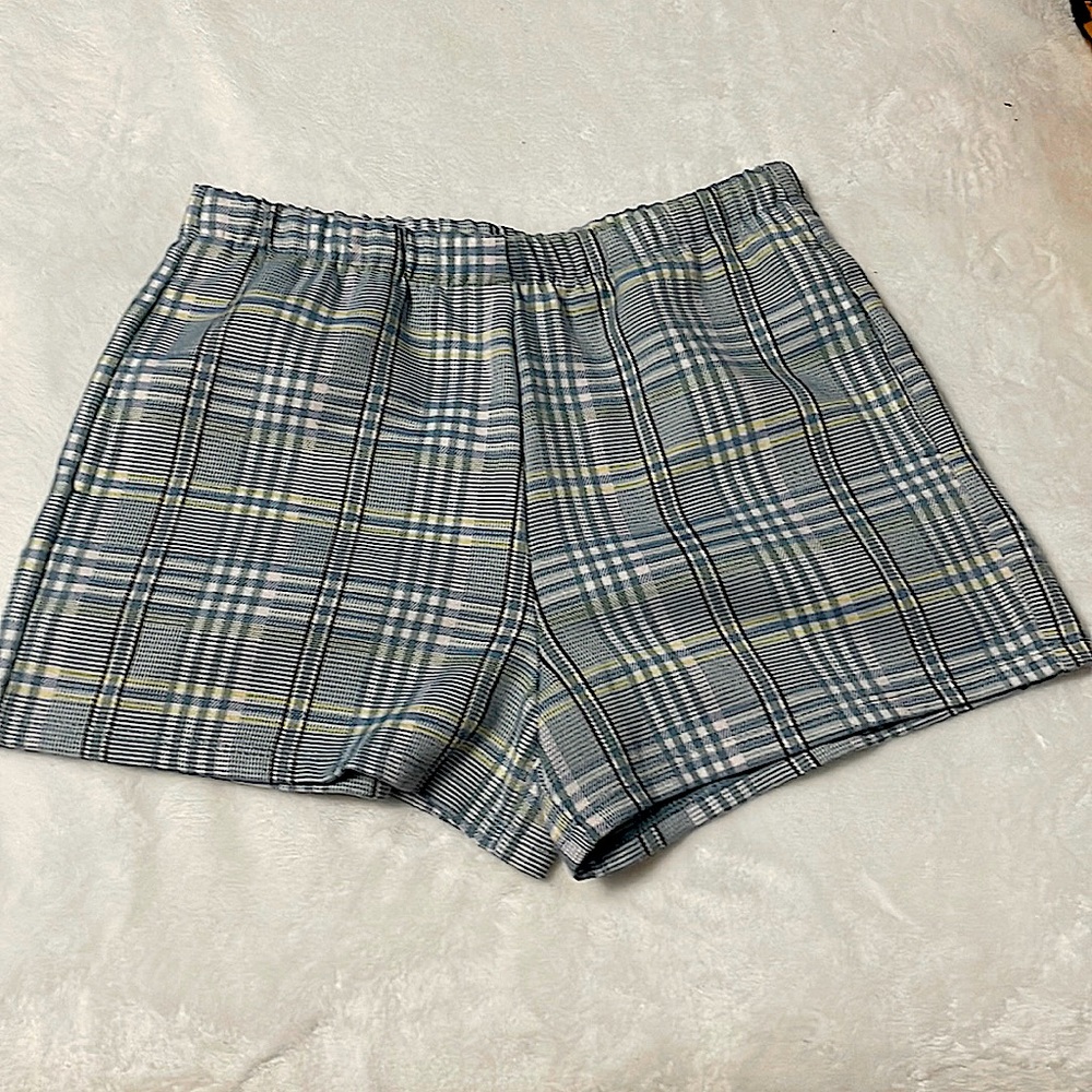 Blue and green girl shorts